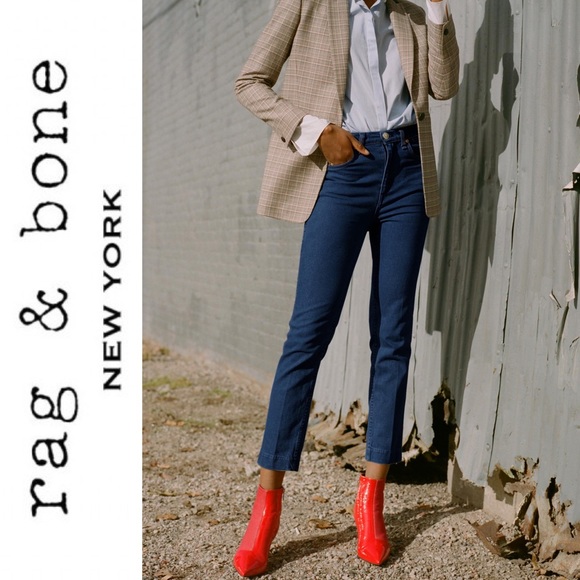 Rag & Bone Vintage High-rise Cigarette Jeans - Picture 1 of 6